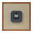 QXA469BLH Wall Clock, Brown