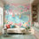 Décoration murale amovible plage tropicale bord de mer