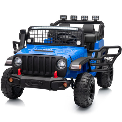 24 V 9 Ah Ride on Toy pour les grands enfants, 4 roues motrices, 2 places, voiture électrique, camion avec télécommande, moteur 4 x 200 W