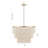 24" 5-Light Tiered Rope Drum Chandelier-393729666