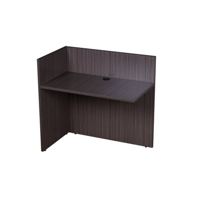 Case Goods 29" H x 42" W Reversible Desk Return