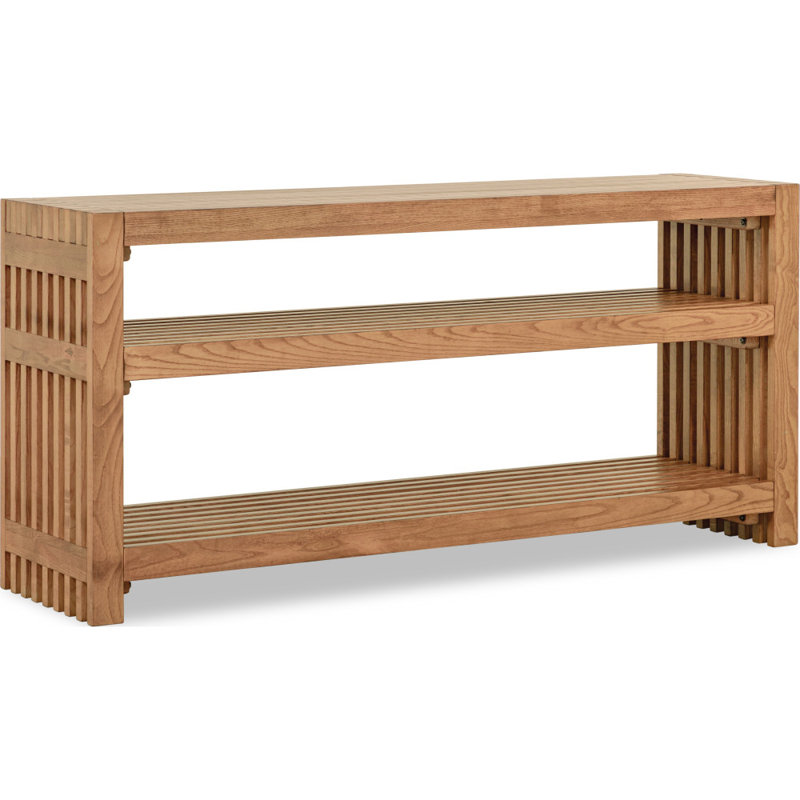 Colby Console Table, Natural Wood