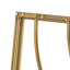 Glam Abstract Wall Decor on Metal