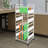 4-Tier Rolling File Cart-107821755
