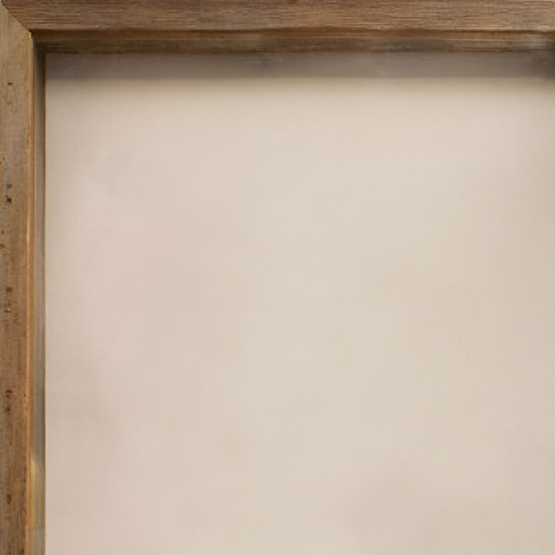 Cadre en bois Crumes, H 11 po x l 11 po x P 3 po, Naturel
