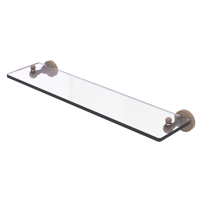 Tablette flottante Waverly Place, H 3 po x l 22 po x P 5 po, Beige ombré