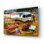 «Red Bandel Studio» par Chris Dobrowolski, art mural en verre acrylique