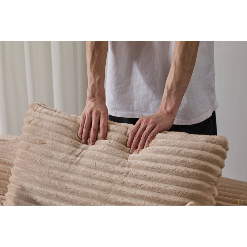 Méridienne surdimensionnée surdimensionnée Cozy Cloud Couch, Beige