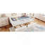 Lit plateforme simple TG avec garde-corps pleine longueur, lit plateforme pour enfants avec tiroirs de rangement, tête de lit enfantine et mignonne-784803795