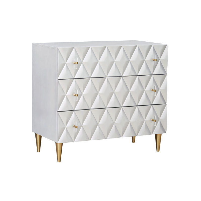 Armoire Kd Legs avec tiroirs doublés de feutre et console fuselée en métal avec 3 glissières