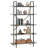 Bookshelf, 5 Tier Shelf Bookcase, Tall Bookshelf with Storage-2043694992
