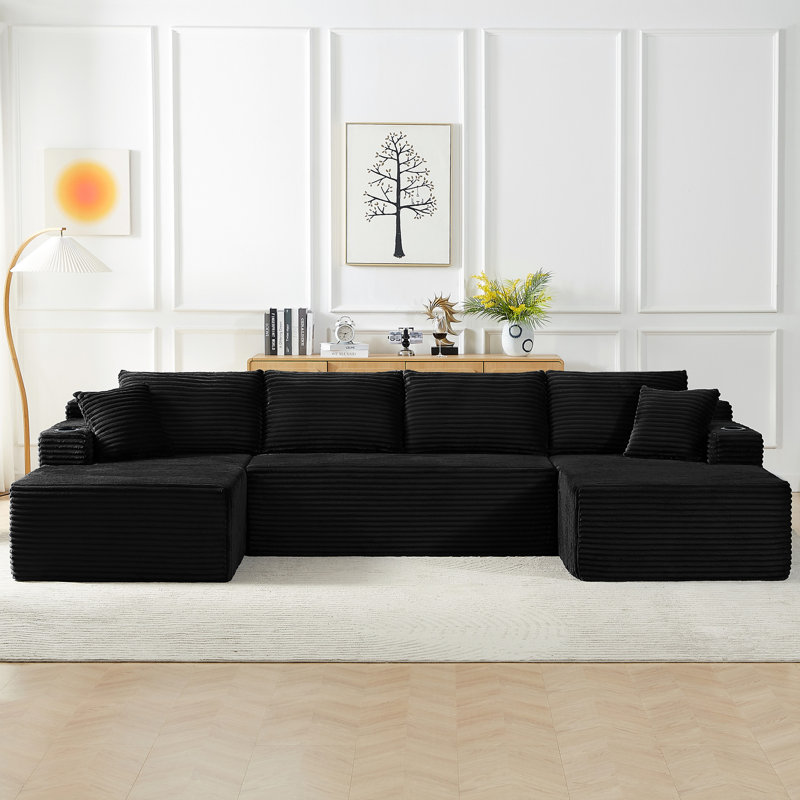 Upholstered 133.53'' Sofa