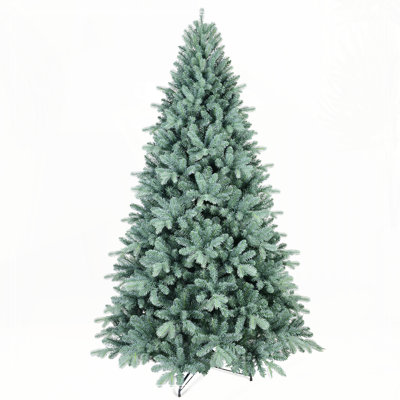 6FT Blue-Green Tint PE/PVC Christmas Tree
