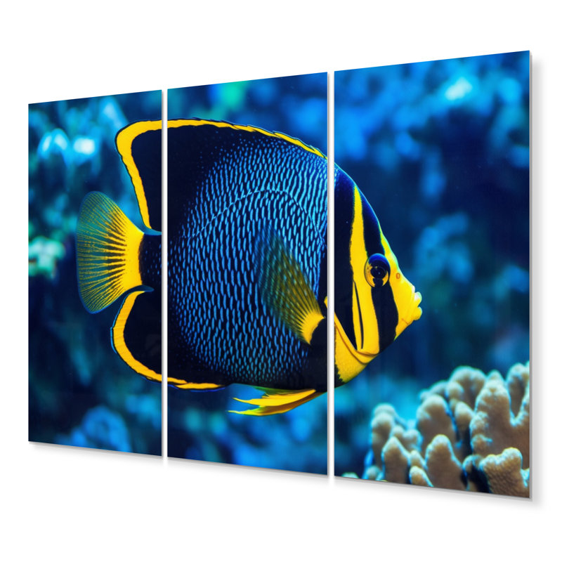 Coastal Animals Wall Decor on Metal