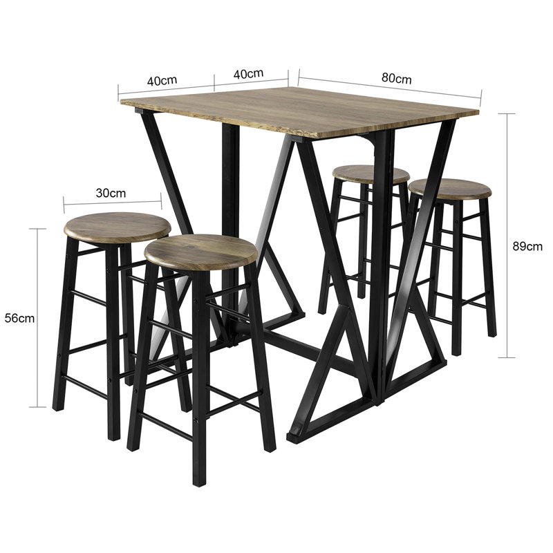 Ionia 4 - Person Extendable Dining Set