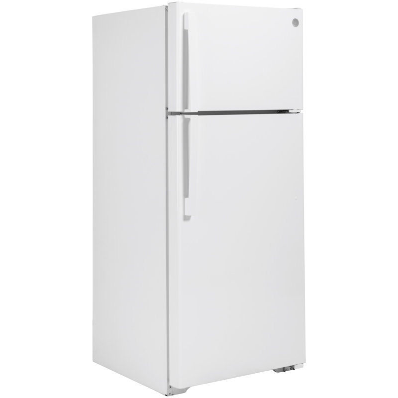 GE® 17.5 Cu. Ft. Top-Freezer Refrigerator, White