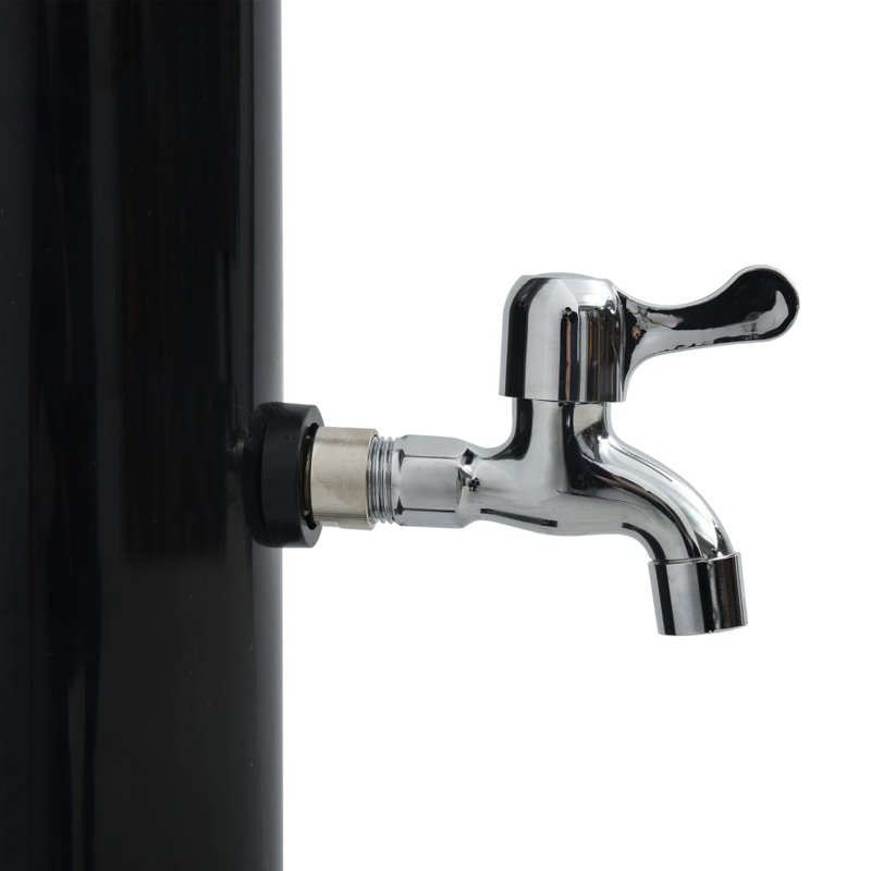 Tavernier Solar Shower Black 220 cm