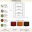 Armoire de rangement en placage de bois massif de 60 po avec quatre tablettes Fellers-16395297
