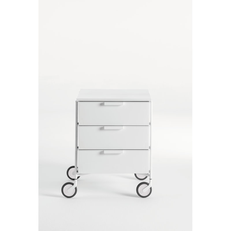 Mobil Recycled Cabinet, Mat White