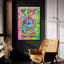 «Tarot - Wheel Of Fortune» par Dean Russo, art mural en verre acrylique-1062469123