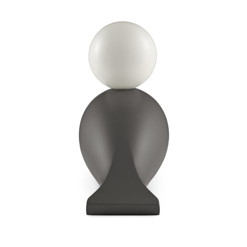 Songbird Ernst Figurine, 6.1" H x 6.3" W x 3.1" D, Gray/Light Gray, 1