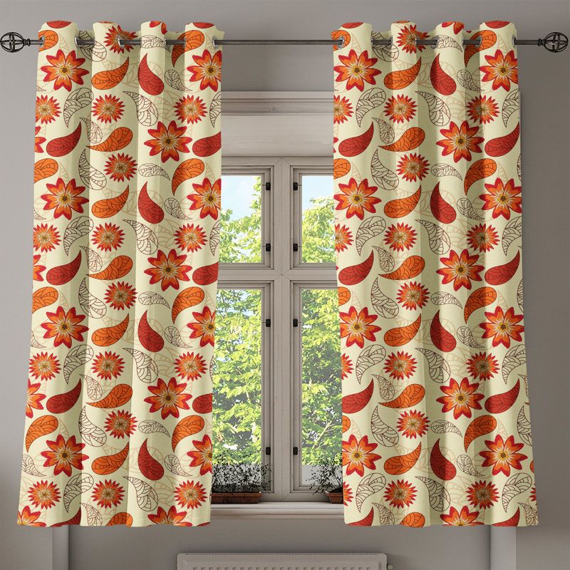 Sateen Blackout Curtain Pair, 50" W x 54" L