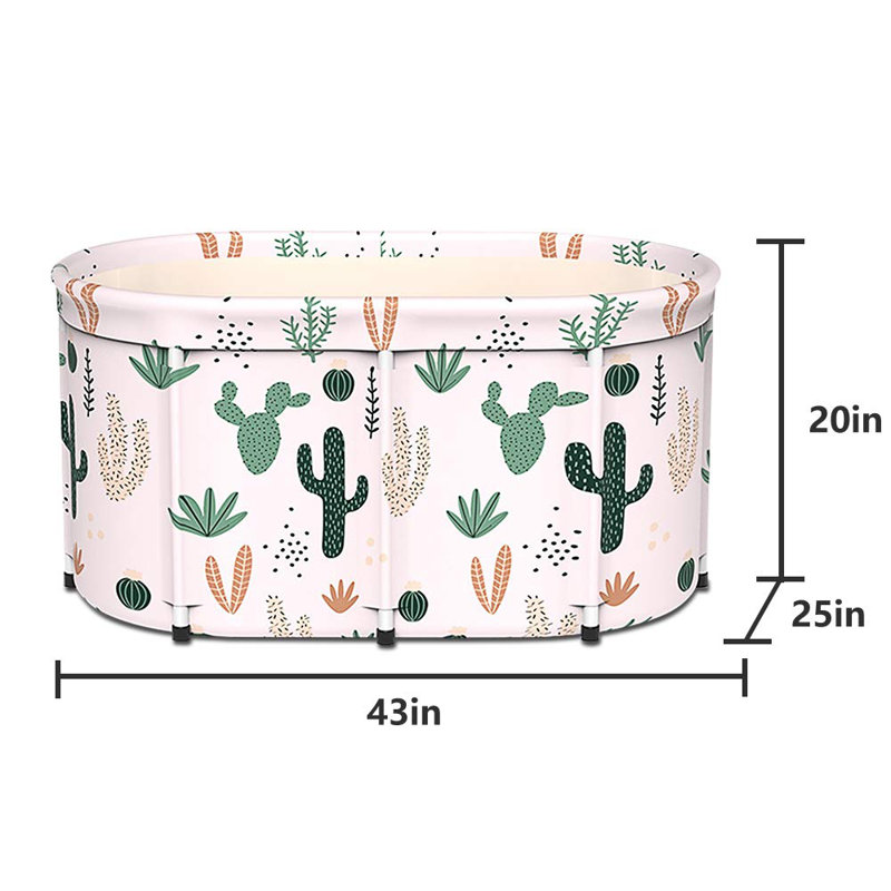 Baignoire de trempage autoportante 43 po x 25 po