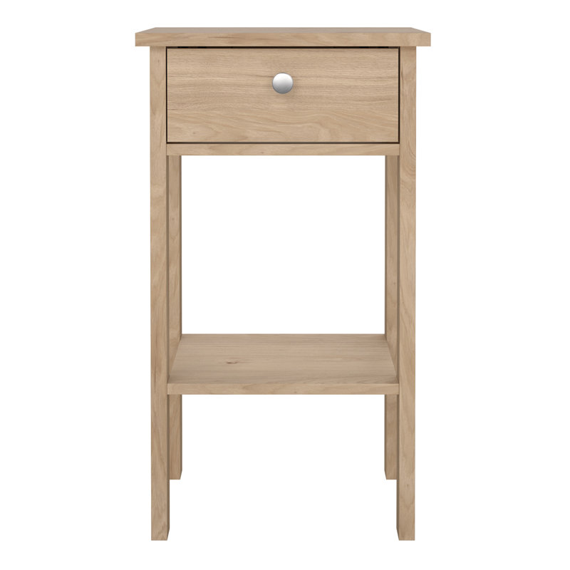 Raland 40cm W Manufactured Wood Bedside Table