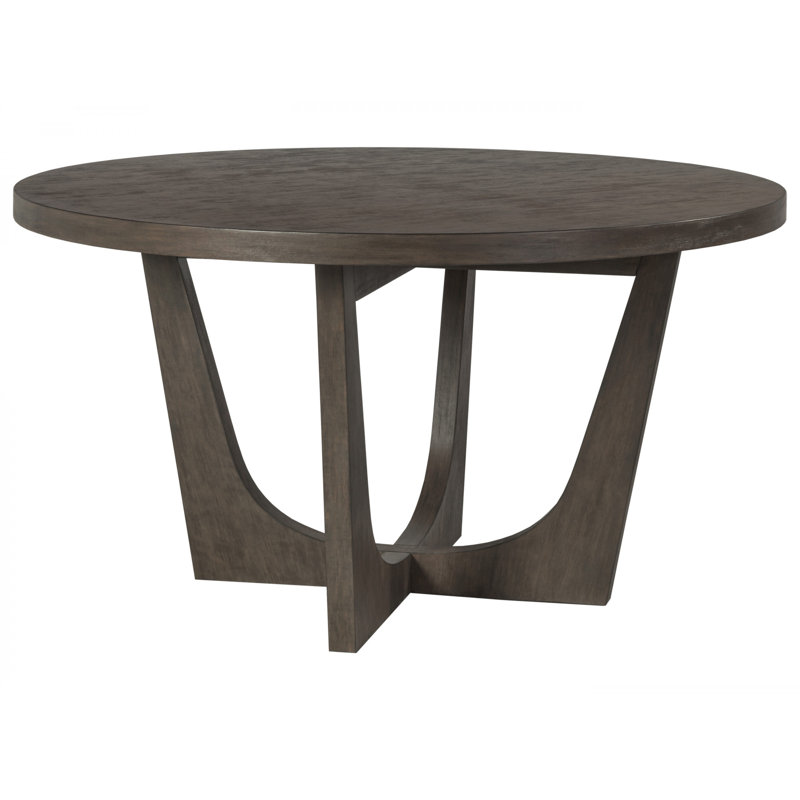 Cohesion Brio Round Dining Table, Brown