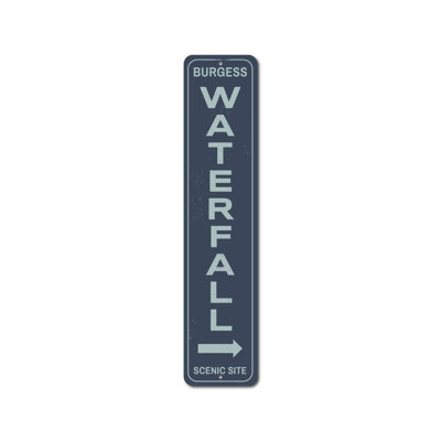 Panneau vertical en aluminium Waterfall