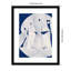 «Paper Sculpture Abstract» par Little Dean, reproduction d'art encadrée sur bois-100477744-100477741