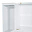 Lit simple blanc avec tablettes de chevet et rangement pour vêtements - Option de garde-robe longue durée - blanc, choix pratique