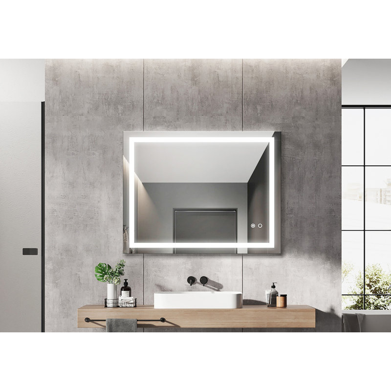 Miroir de salle de bain Janieliz, 28 po x 36 po