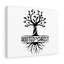 Rooted in Christ 1 Piece Wrapped Canvas Wall Art-1020649629