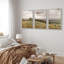 Rolling Hills Serene Countryside - 3 pièces, reproduction sur toile-98249539-98249538