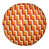 Orange; rouge; blanc