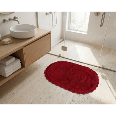 Tapis pour salle de bain 100% coton