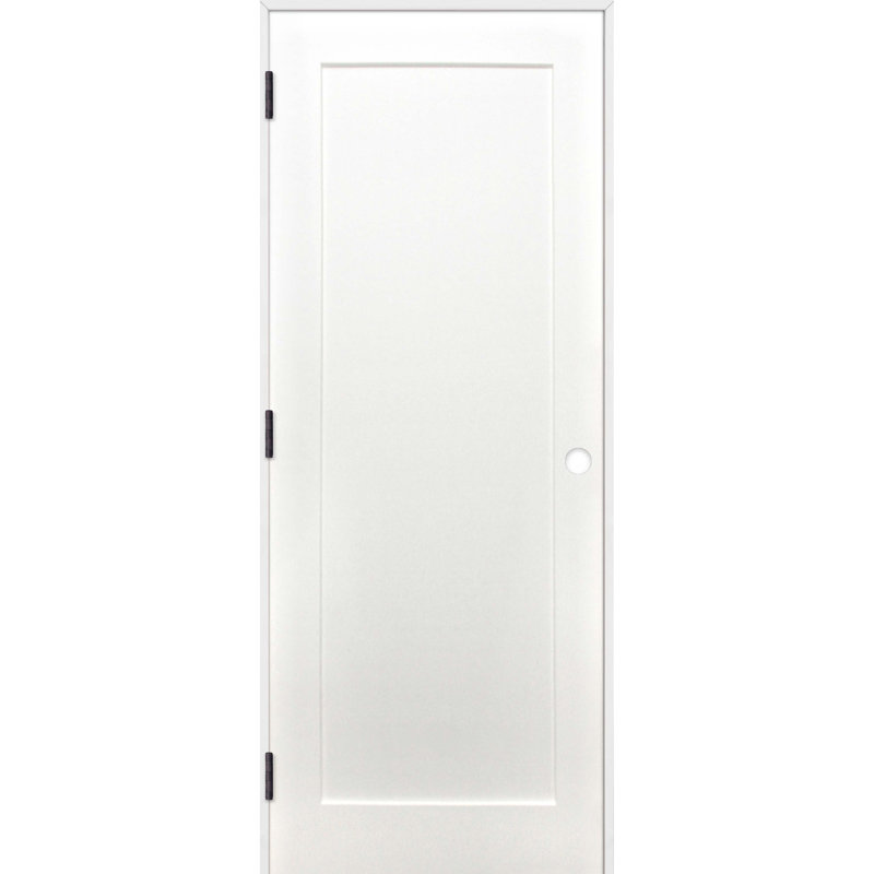 Porte standard en bois massif à panneaux Shaker, 28 po x 80 po