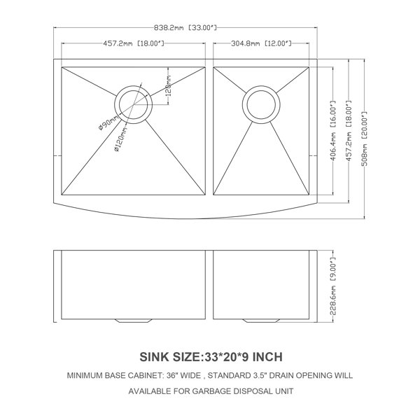 Dimensions du produit