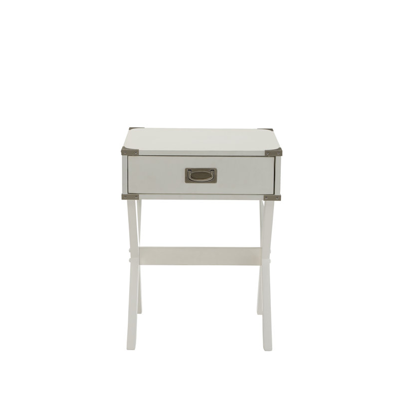 Table d'appoint Babs, Blanc
