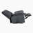  Gabriel 41" Traditional Chenille Fabric Rocker Reclining Chair with Gentle Rocking Motion & Pull-Handle Recline-443112932