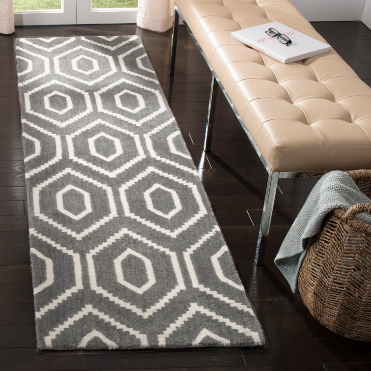 Forsberg Hand Tufted Wool Geometric Rug