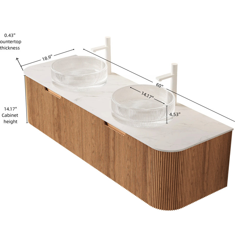 Single Bathroom Vanity with Top