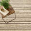 Calder Stripe Grey Handwoven Jute Rug-74721264