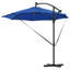 Umbrella with LED Strip Lights Polyester and Aluminium Outdoor Parasol-1633500815-1633500814
