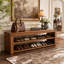 Banc en bois avec rangement pour chaussures