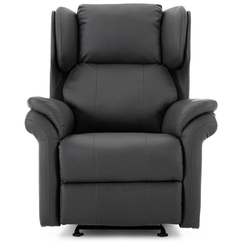 Shropshire Faux Leather Massage Chair, Slate