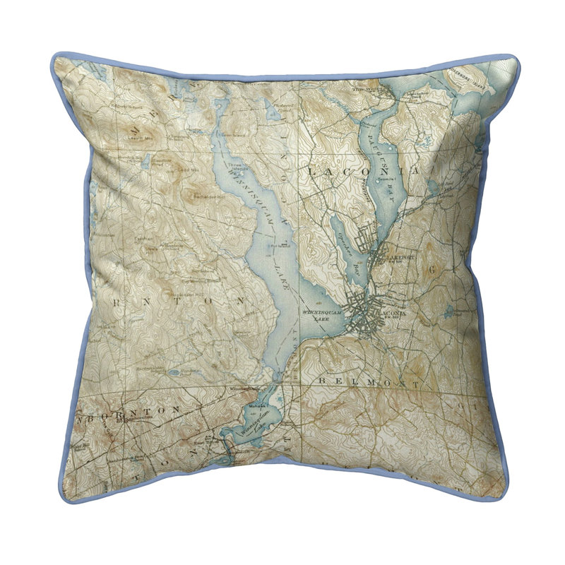 Housse et insert de coussin extérieur d'extérieur, 22 po x 22 po