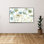 "My Greenhouse Flowers I" by Lisa Audit Print on Canvas in a Silver Floater Frame