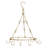 Metal Handcrafted Round Hanging Pot Rack